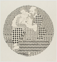 Michelangelo's Doni Tondo with Patterns